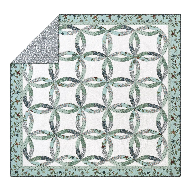Modern Heirloom Felicity Wedding Ring Quilt Set