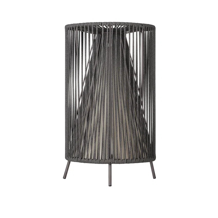 Blomus ROPE Rechargeable Mobile LED Outdoor Floor Lamp 21.8"