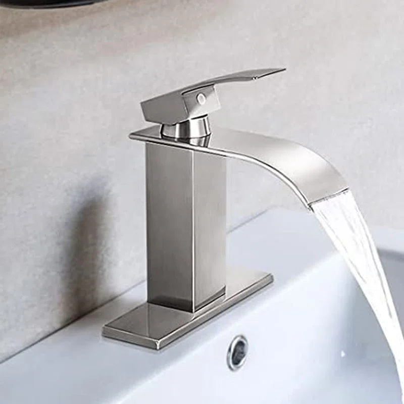Bathroom Faucet, Single Handle Bathroom Faucets for 1 or 3 Hole Bathroom Sink Faucet