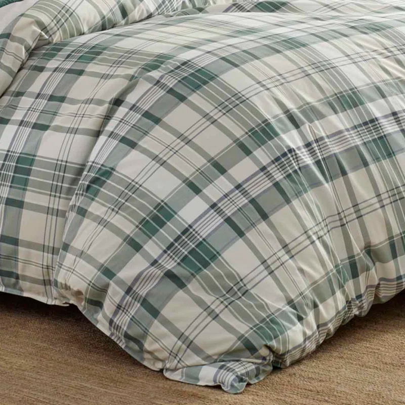Eddie Bauer Eddie Bauer Timbers Green Cotton Reversible Bedding Set