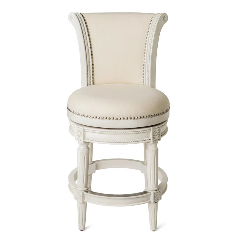 Maven Lane Maven Lane Pullman Stool with Fabric Upholstery