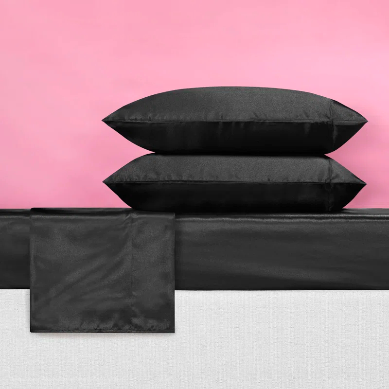 Betsey Johnson Betsey Johnson Soft Satin Sheet Sets
