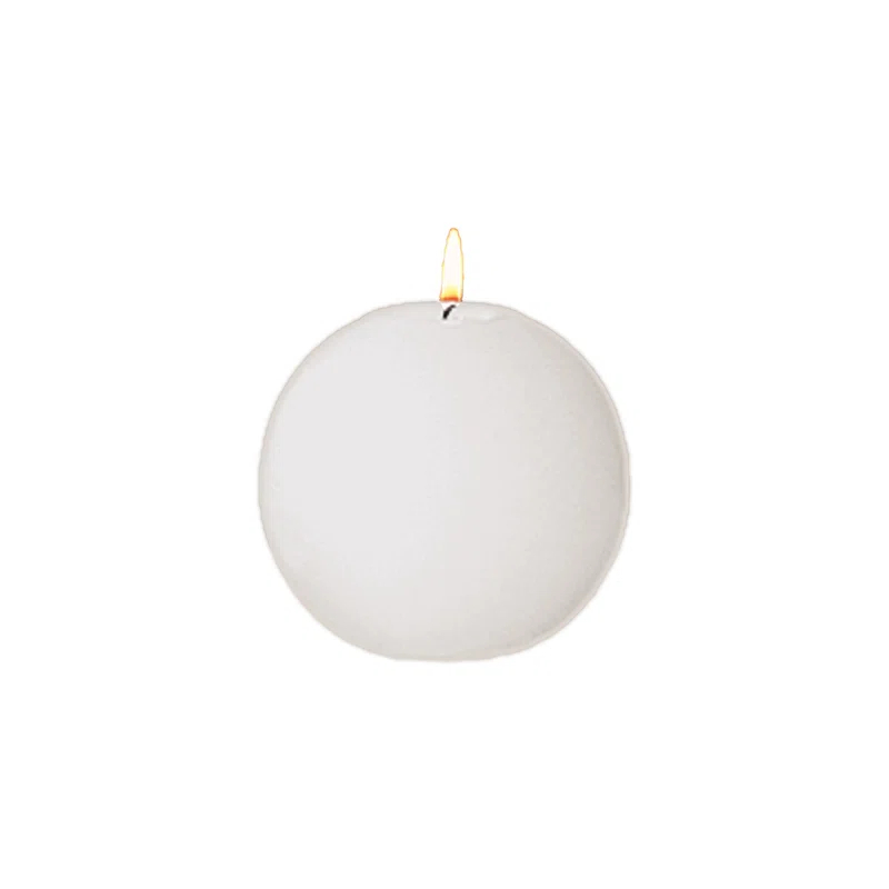 Global Views Ball Candle-Unscented
