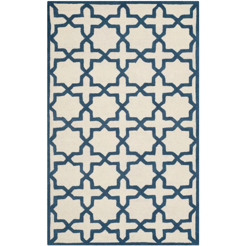 Safavieh Cambridge Hand Tufted Wool Geometric Rug