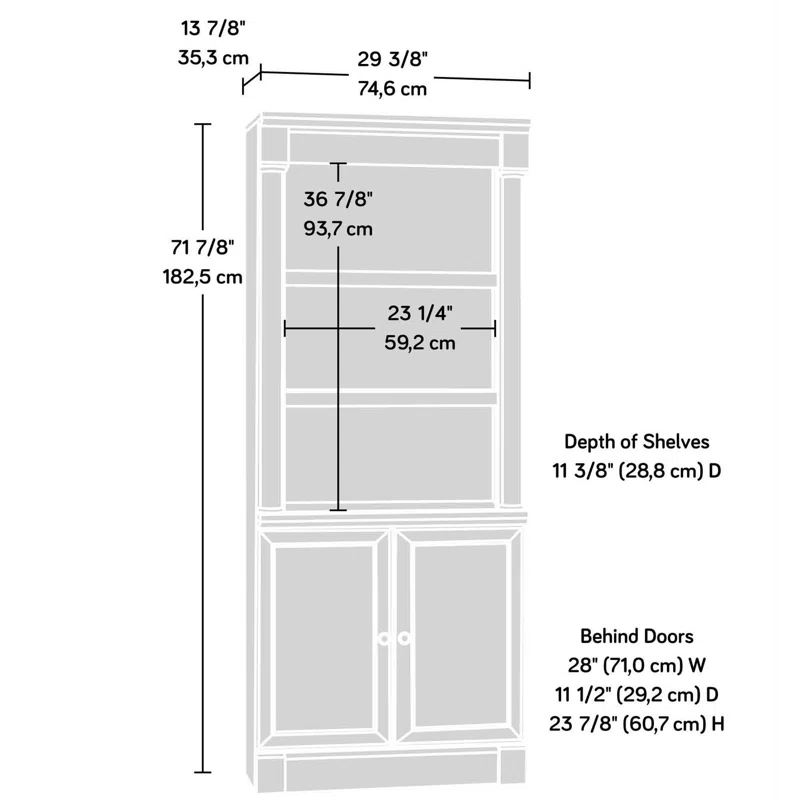 Wildon Home® Nykeah Storage Bookcase