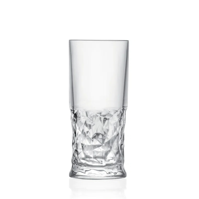 Barski Highball Glass - Drinking Glasses - Set of 4 -  Tumbler - Bar Glassware, 11 oz, Made in Europe (Set of 4)
