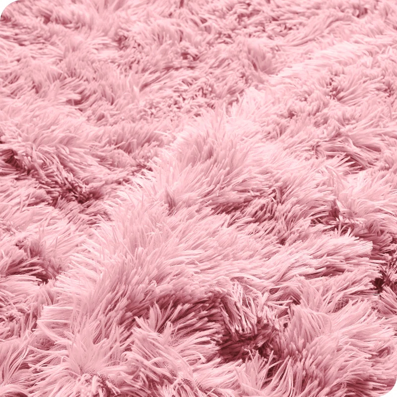 Bare Home Shaggy Fleece Plush Duvet Cover