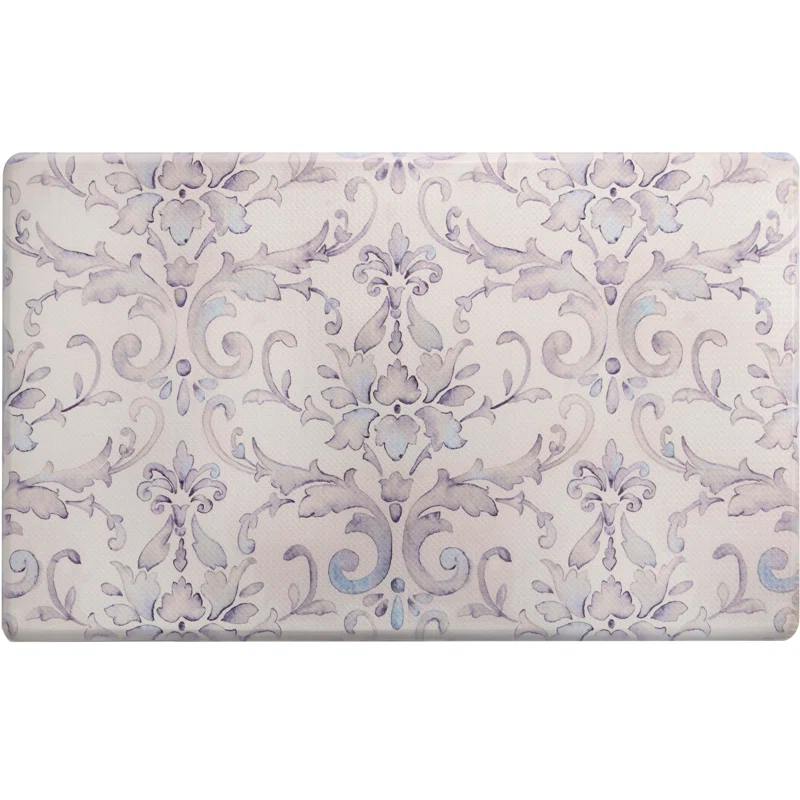SoHome Cozy Living Watercolor Damask Anti-Fatigue Mat