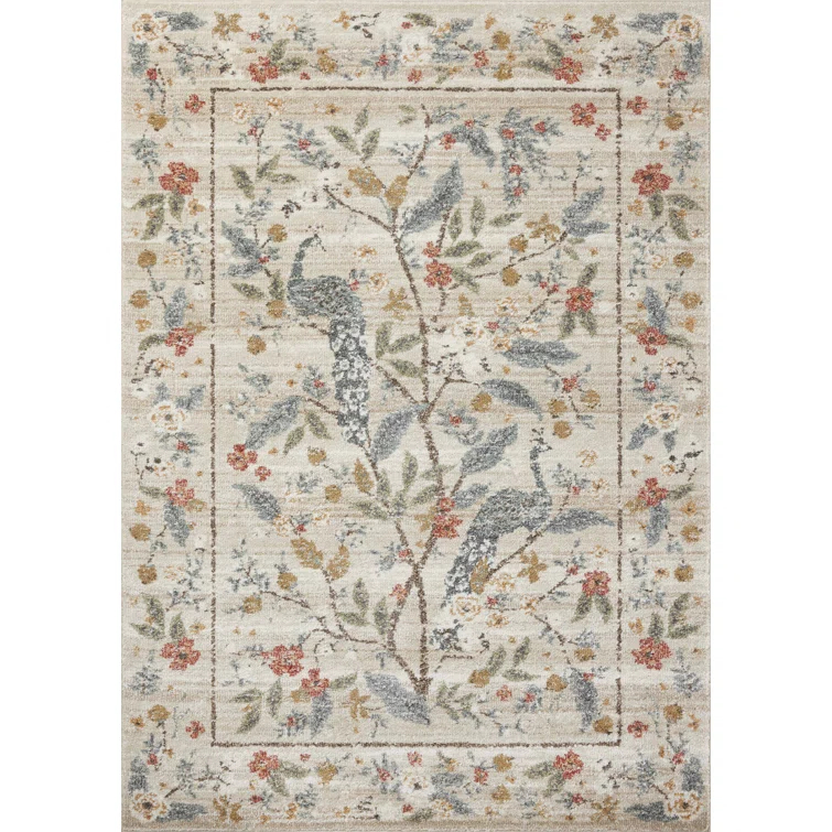 Rifle Paper Co. x Loloi Rifle Paper Co. x Loloi Laurel Cream Area Rug