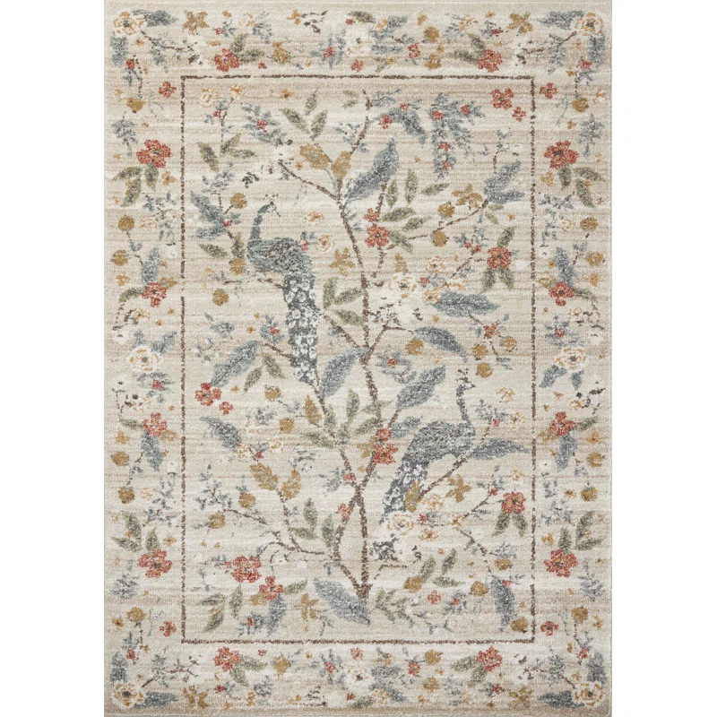 Rifle Paper Co. x Loloi Laurel Cream Area Rug