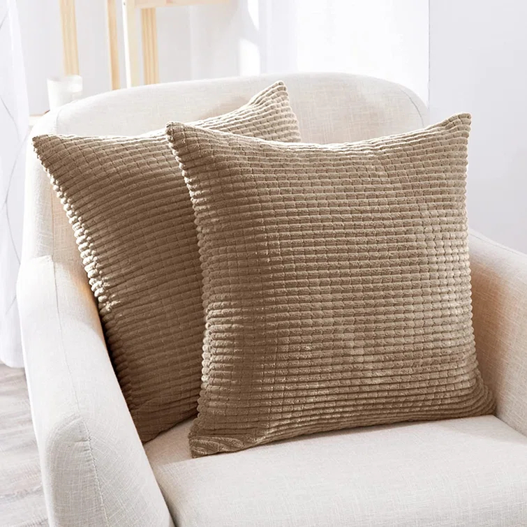 Deconovo Deconov Square Pillow Cover (Set of 2)