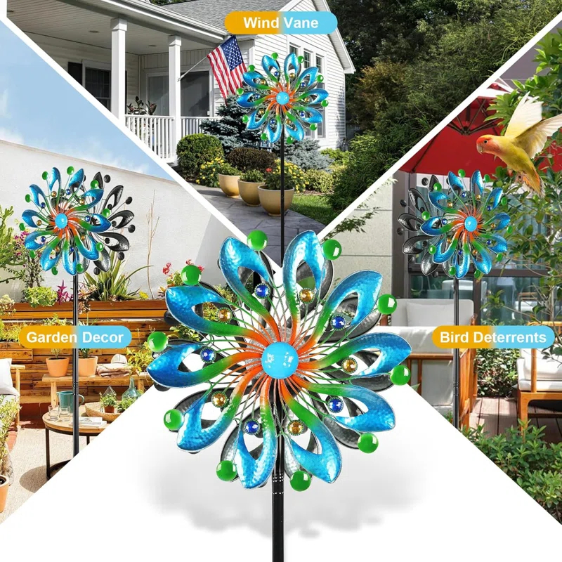 Solar Wind Sculptures and Rotators