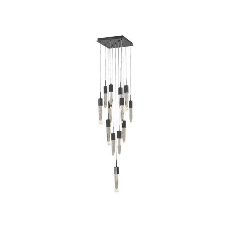 Avenue Lighting Aspen 13 - Light Crystal Dimmable Tiered Chandelier