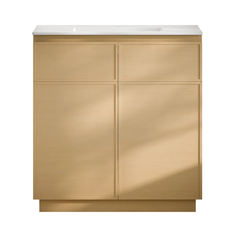 Swiss Madison St. Tropez 36" Freestanding Bathroom Vanity With Sink Top