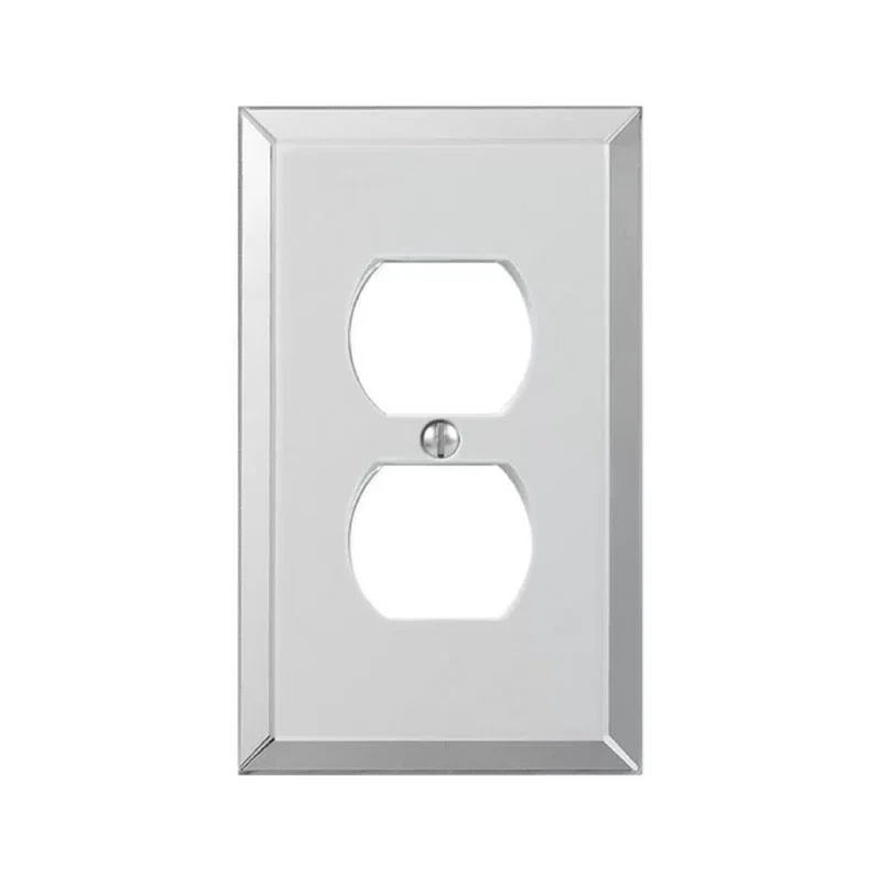 Amerelle No Subject 1 - Gang Duplex Outlet Standard Wall Plate