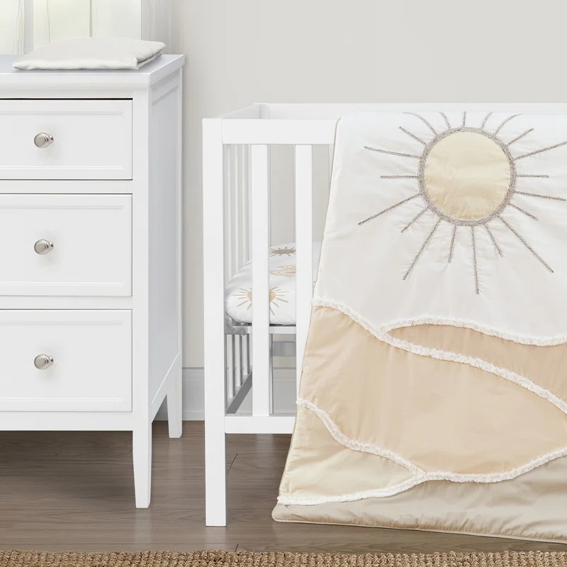 Sweet Jojo Designs Desert Sun 3 - Piece Crib Bedding Set