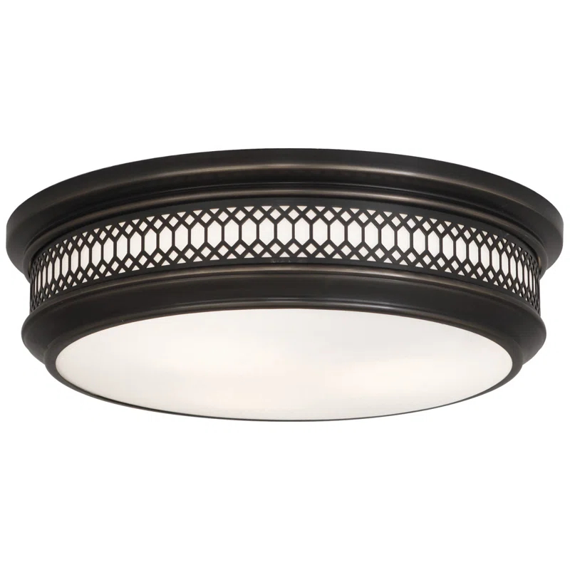Robert Abbey Tucker Glass Flush Mount