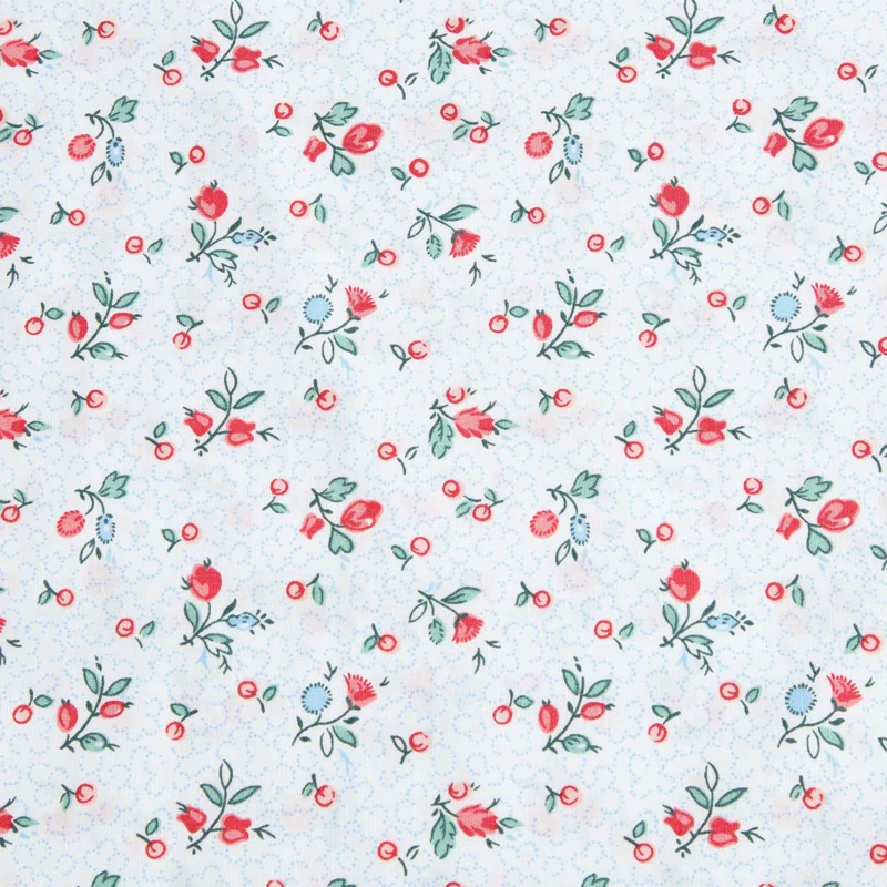 Laura Ashley Printed Cotton Percale Sheet Set