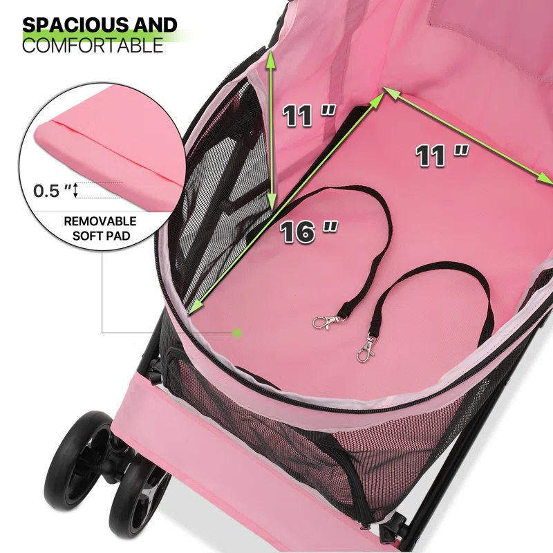 Foldable Pet Stroller