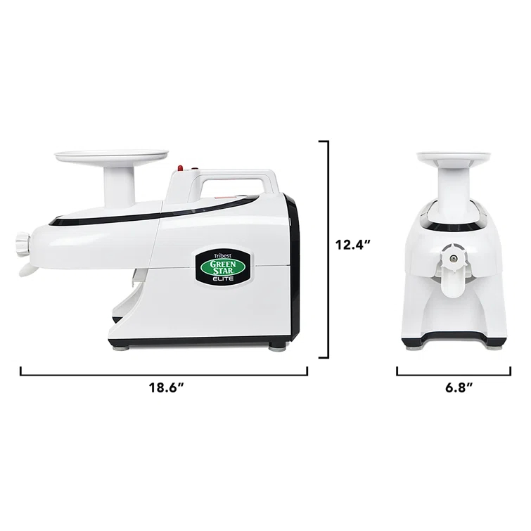 Tribest Tribest Greenstar® 200 Watt Electric Slow Masticating & Cold Press Juicer