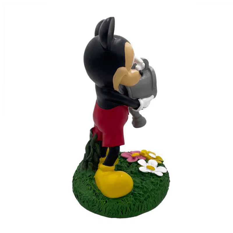 Back Yard Glory Disney Mickey Mouse with Watering Can Garden Statue