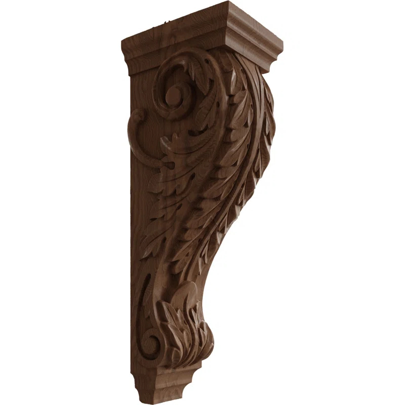 Acanthus Wood Corbel
