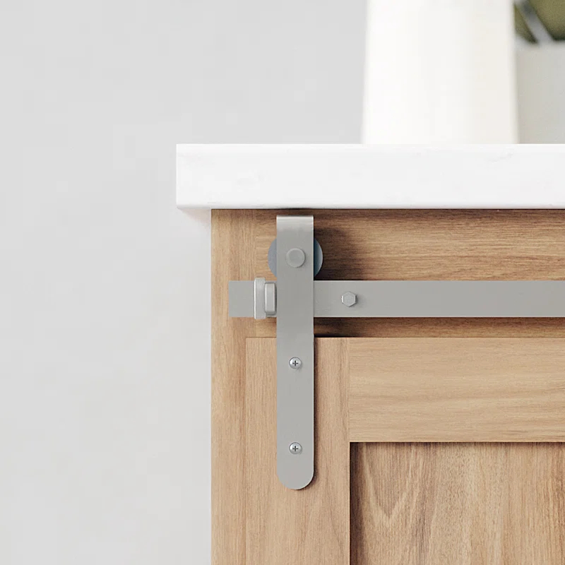 Hook Mini Standard Single Track Barn Door Hardware Kit