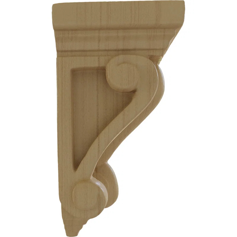 Ekena Millwork Devon Traditional Wood Corbel