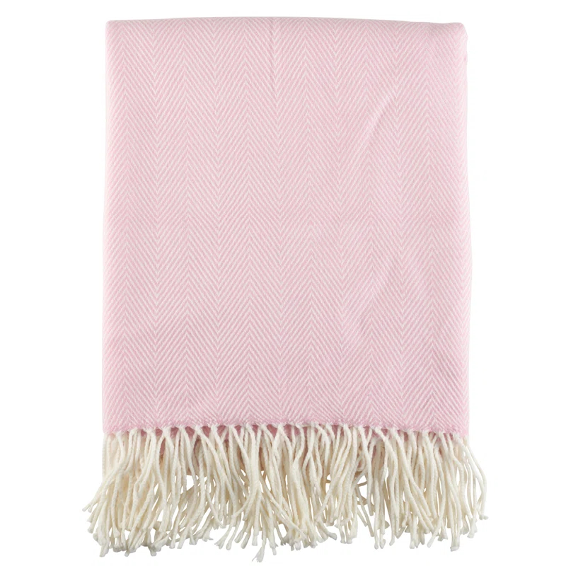 Saro Sevan Collection Hand Woven Throw Blanket