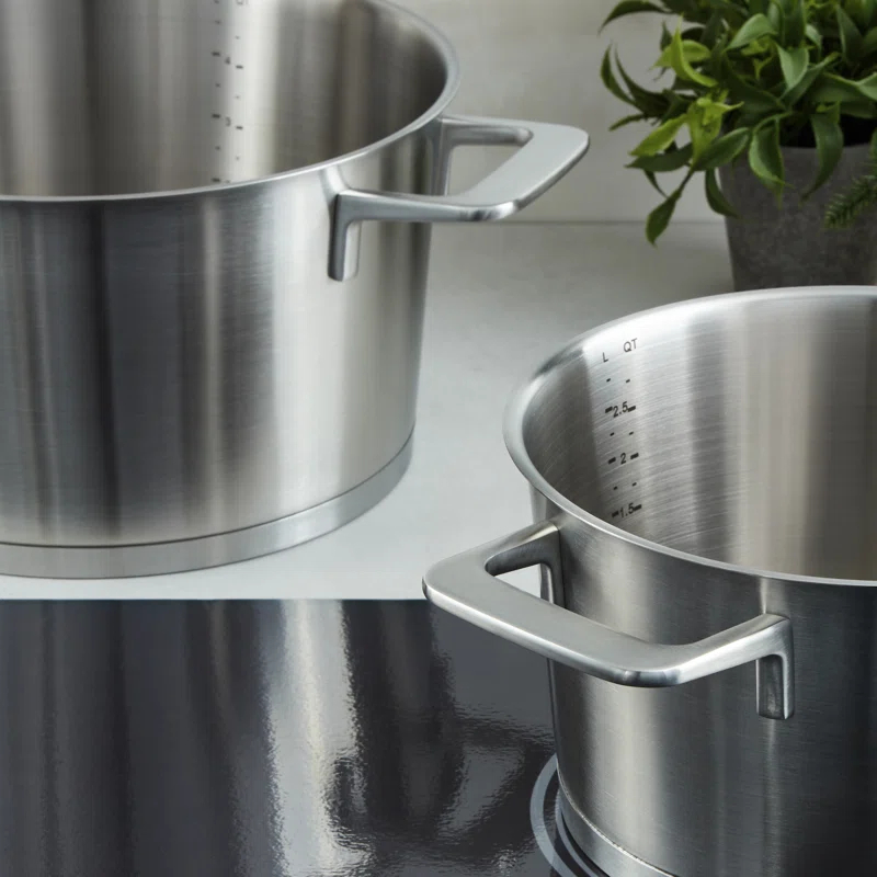 BergHOFF BergHOFF DiNA Meta 7pc Recycled Cookware Set with Nonstick Fry Pan