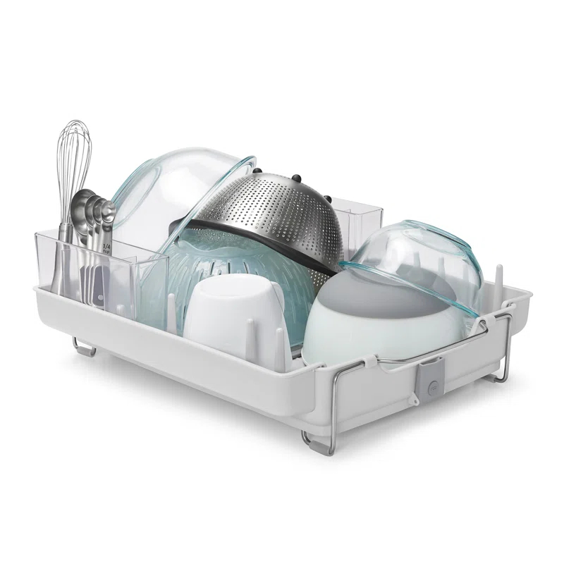 OXO OXO Stainless Steel Countertop Dish Rack