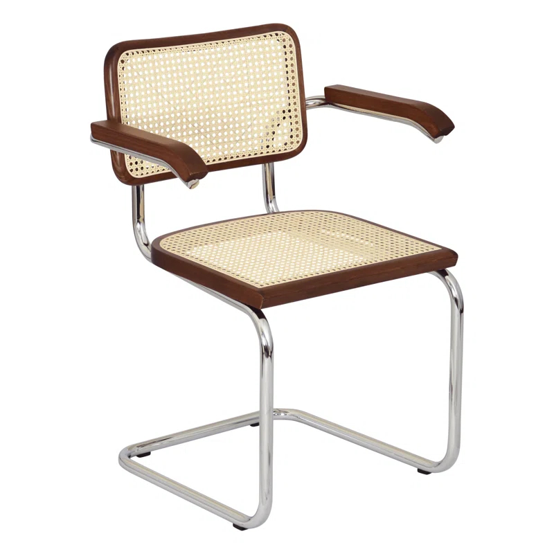 Breuer Chair Company Marcel Breuer Cesca Cane Cantilever Dining Armchair Arm Chair