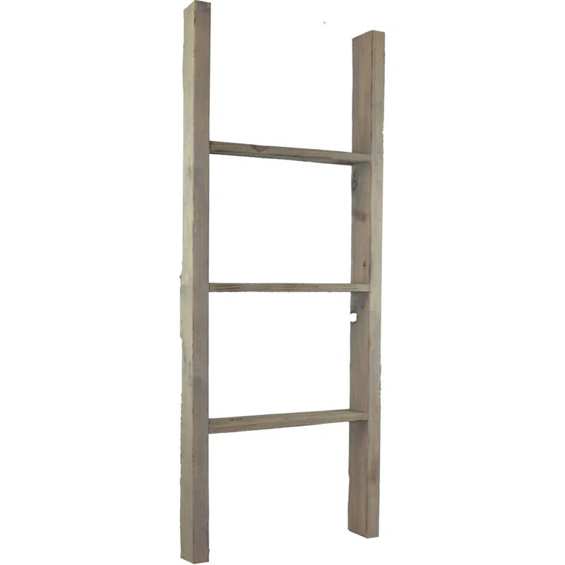 Ekena Millwork Vintage Farmhouse Rung Decorative Ladder