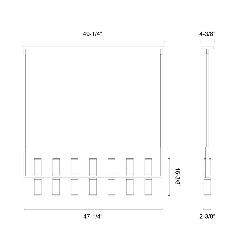 Revolve 14 - Light Kitchen Island Pendant