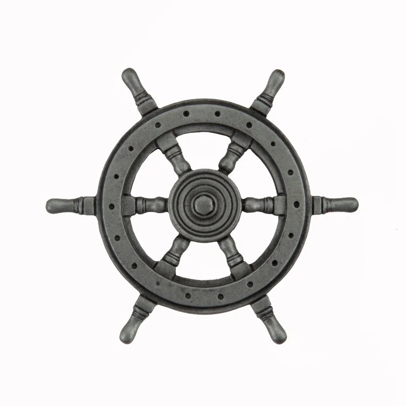 Acorn Ship's Wheel Cabinet Knob
