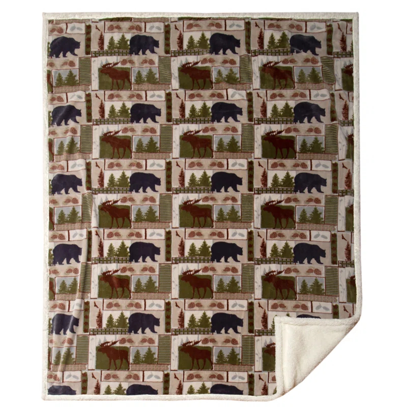 Carstens Inc. Hand Woven Throw Blanket