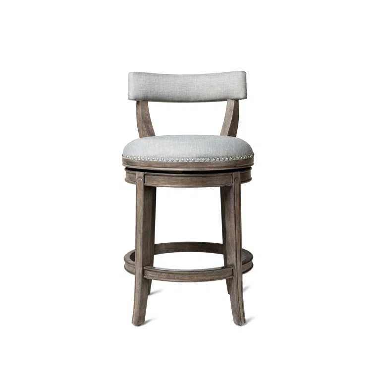 Maven Lane Maven Lane Alexander Stool with Fabric Upholstery
