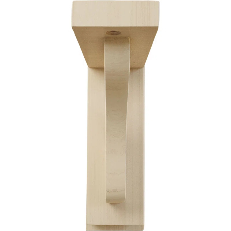 Ekena Millwork Reese H 2.5'' W D Wood Bracket / Corbel