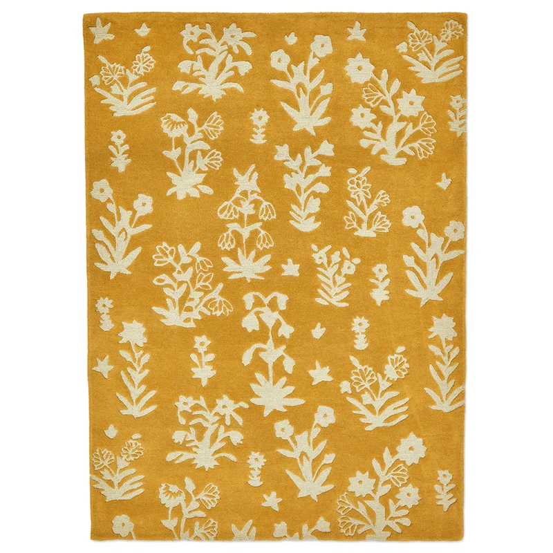 Wool Floral Rug