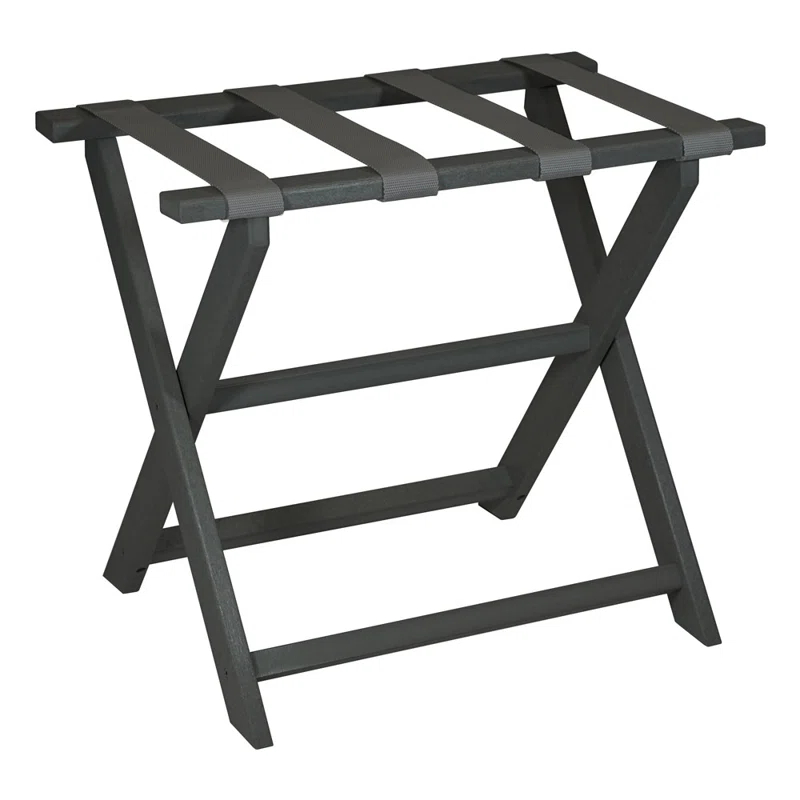 Lux Comfort Folding Eco-friendly Post Consumer Recycled Plastic Luggage Rack