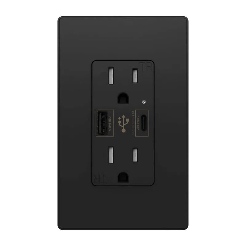 15 Tamper Resistant Duplex Outlet
