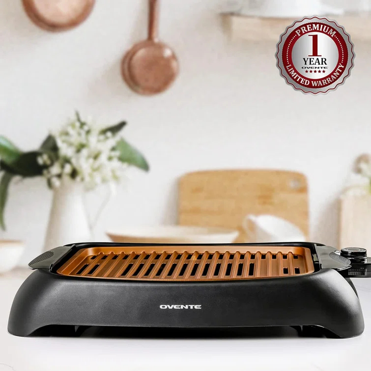 Ovente OVENTE Non-Stick Electric Grill