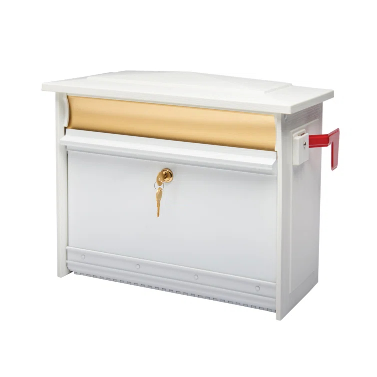 Architectural Mailboxes Mailsafe Locking Wall Mounted Mailbox