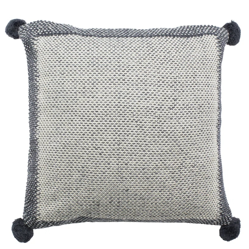 Safavieh Dania Tassels Cotton Reversible Throw Pillow