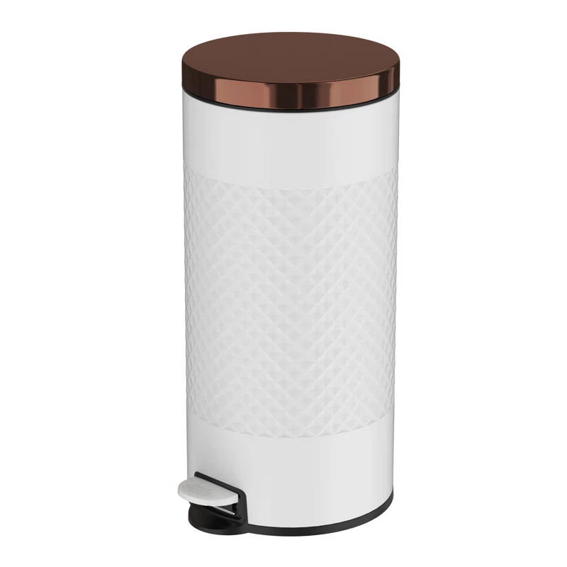 Innovaze Metal Step On Kitchen Trash Can - 8 Gallons