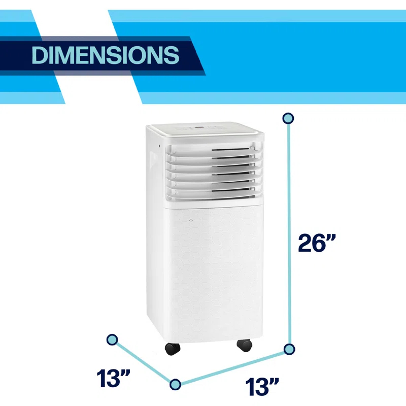 Arctic Wind Arctic Wind 7500 BTU Portable Air Conditioner for 200 Square Feet with Remote Included