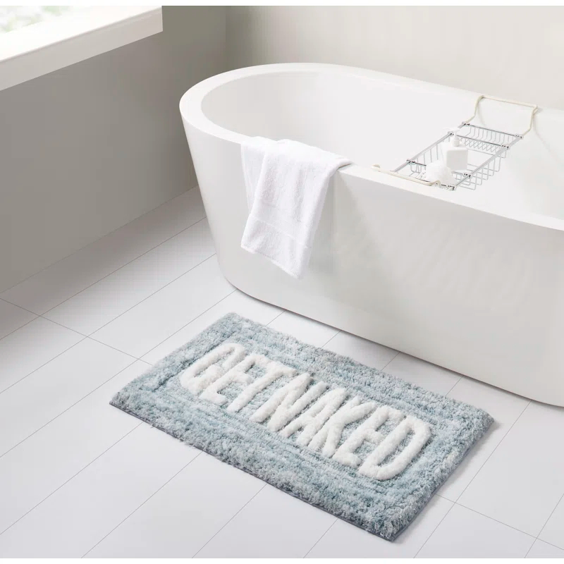 VCNY Get Naked Statement Bath Rug