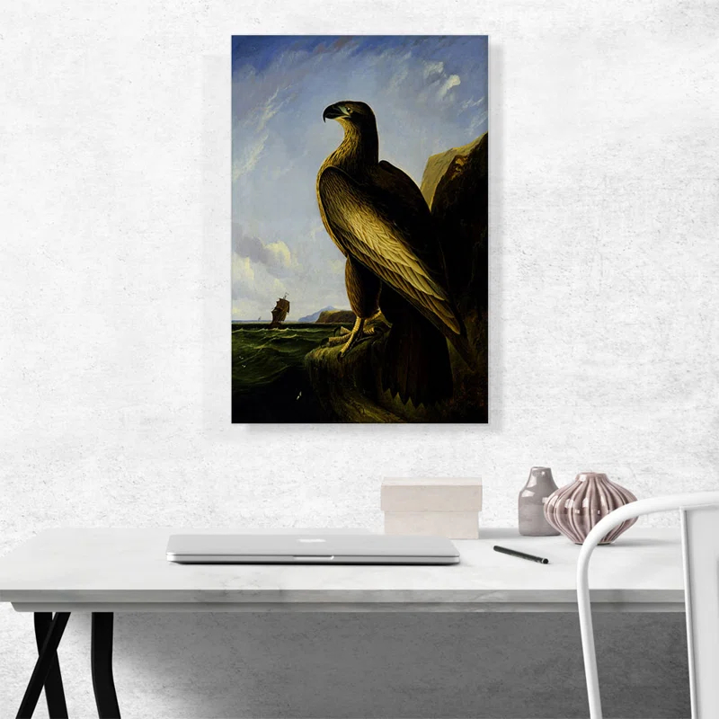 ARTCANVAS " Washington Sea Eagle " by James Audubon Painting Print
