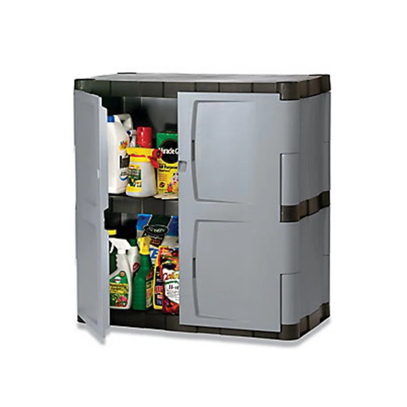 37" H x 36" W x 18" D 2 Door Storage Cabinet