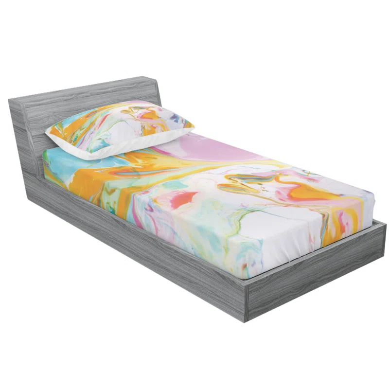 Microfiber Abstract Sheet Set